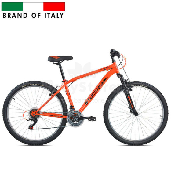 Pusaudžu kalnu velosipēds Stucchi Hardcore oranžs (Rata izmērs: 27.5 Rāmja izmērs: M)