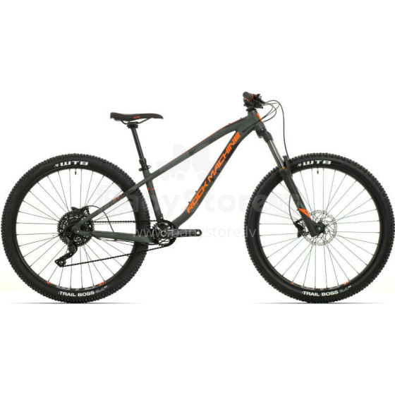 Vīriešu kalnu velosipēds Rock Machine 29 Blizz TRL 40-29 Tumši zaļš/oranžs (Rata izmērs: 29 Rāmja izmērs: L)