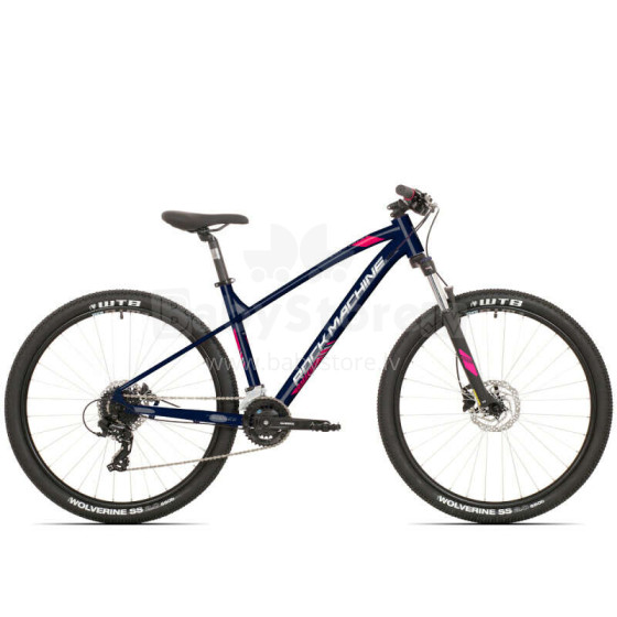 Kalnu velosipēds Rock Machine 27.5 Catherine 70-27 Zils/rozā (Rata izmērs: 27.5 Rāmja izmērs: S)