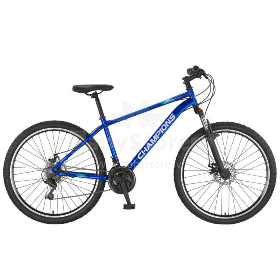 Мужской горный велосипед Champions 27.5 Kaunos DB (KAU.2742D) Синий (Размер колеса: 27.5 размер рамы: M)