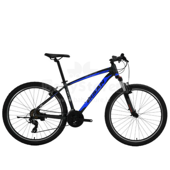 Мужской горный велосипед Bisan 29 MTX7100 (PR10010452) Черный/синий (Размер колеса: 29 размер рамы: L)