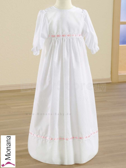 Leipold Heidi straipsnis 1411.000-868.08 Vaikų krikštynų suknelė iš 100% medvilnės