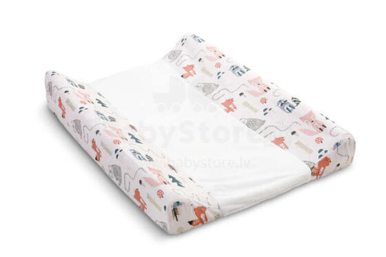 Sensillo Changinh Pad Sheet Foxes Art.167030 Universalus minkštas dangtelis keičiamam paviršiui 50x70 cm