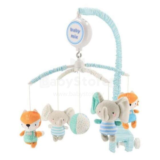 49414 CAROUSEL ELEPHANTS AND FOXES