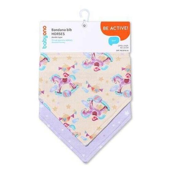 879/15 Bandana Bib HORSES