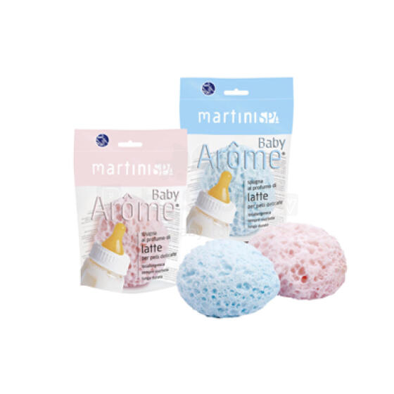 Martini Spugna Aroma Sponge Art.168566 Kūdikių pieno kvapo kempinė