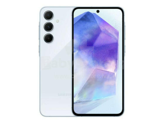 Samsung Galaxy A55 128 ГБ 5G две SIM-карты (A556) Awesome Iceblue