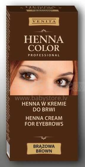 Крем-Краска Бровей Venita Brown