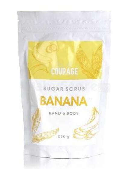 COURAGE Hand & Body scrub 250g banana