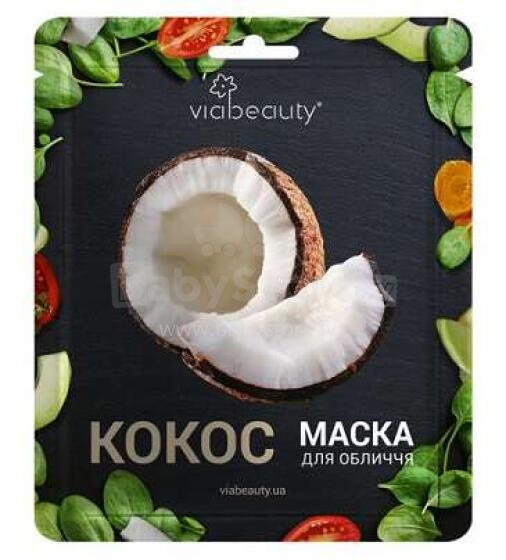 VB lokšņu sejas maska Kokoss