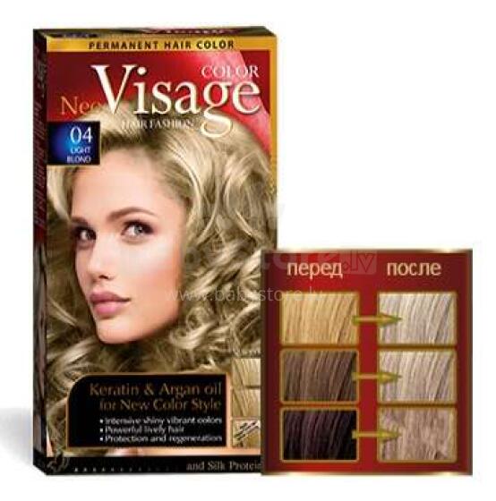 Matu krāsa Visage 04 Light Blond