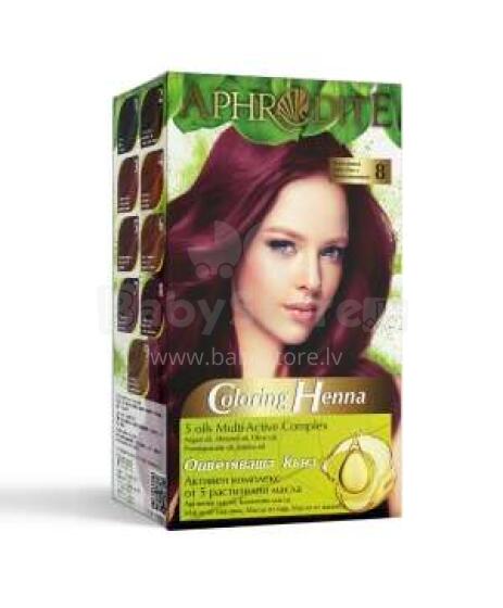 Krāsa henna Afrodita Tumš. ķir. 2x25gNr8