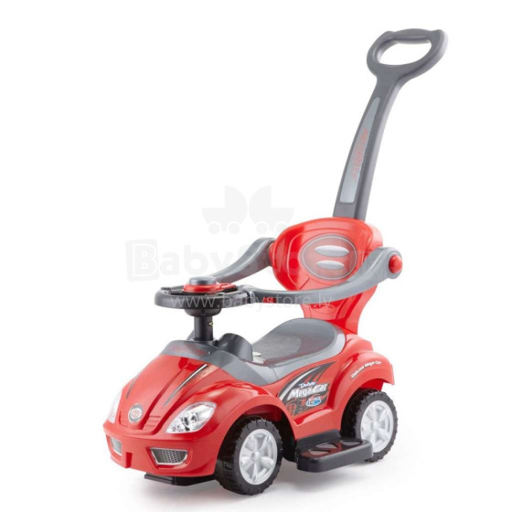 Eco Toys Cars Art.381 Red Bērnu stumjama mašīna ar rokturi