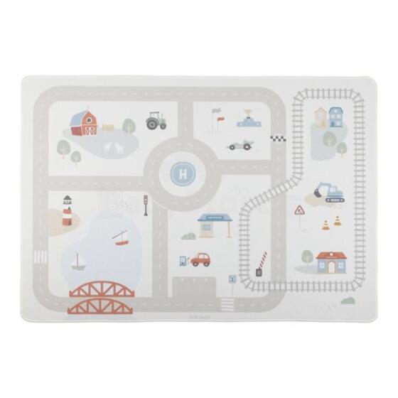 Little Dutch automobilių žaidimų kilimėlis 100×140 cm Art.2550