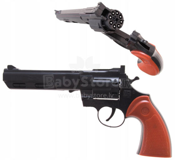 Toi Toys Pistol Art.A-4096 Žaislinis pistoletas su dangteliais