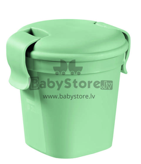 Maisto laikymo indas Smart Eco To Go Cup M, 0,4 L, šviesiai žalias