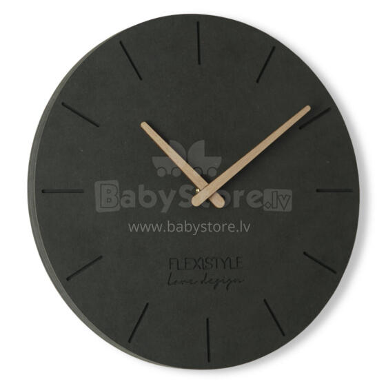 Bebe Basic Clock Black Art.206349 Wall clock 30cm black
