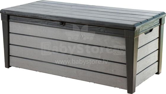 Keter daiktadėžė Brushwood 455 l, pilka