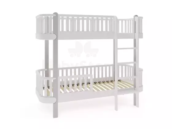 YappyKids YappyÉtude Art.388844 SkyGrey Dviaukštė lova 180x80cm
