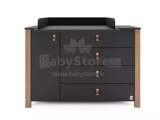 YappyKids YappyÉtude II Art.388875 Anthracite dresser with a changing surface