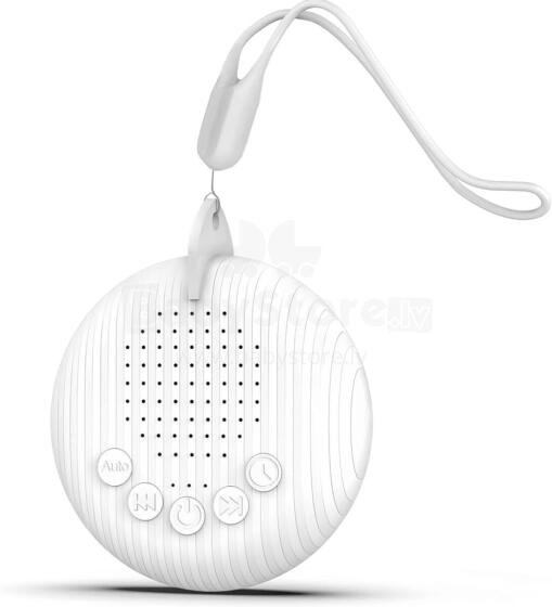 La bebe™ White Noise Accessories Baby Sound Machine Art.211446 White Skaitmeninis vaikiškas vaizdo monitorius