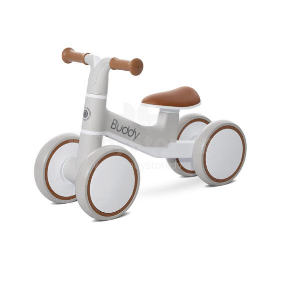 Lorelli Balance Bike Buddy  Art.10410100001 Beige motoroleris vaikams su metaliniu rėmu