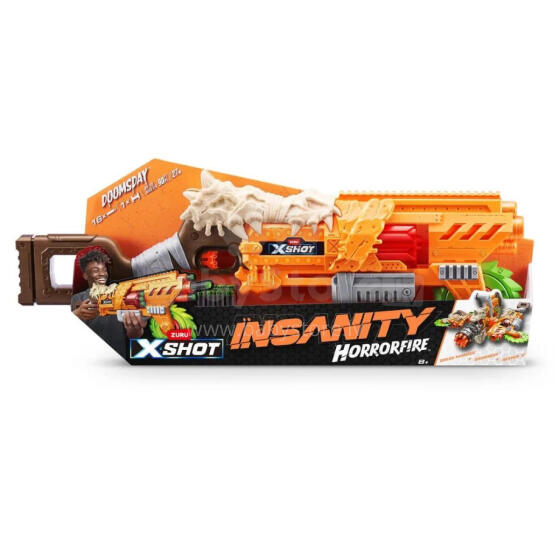 X-SHOT žaislinis šautuvas Insanity Horrorfire Doomsday, 36732