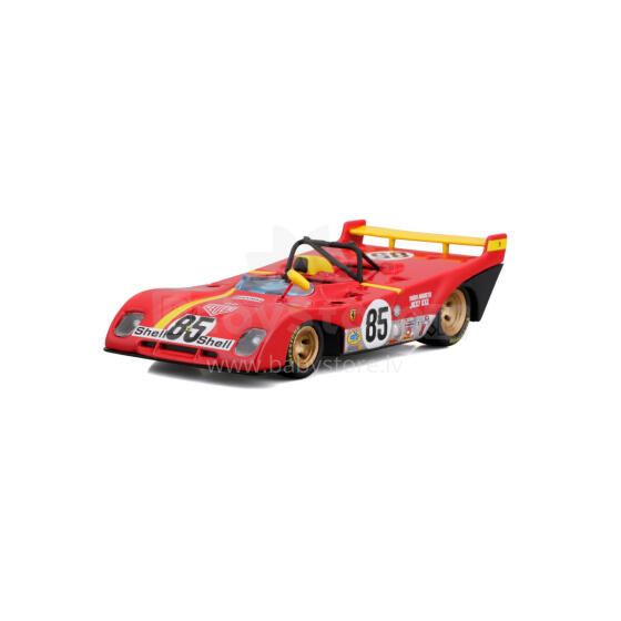 BBURAGO 1:43 lenktyninis automodelis Ferrari 312 P 1972, 18-36302