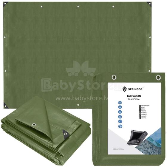 Brezentas Springos GA2130 4x6m 120g/m2