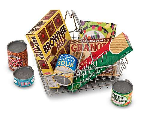 Melissa&Doug Grocery Basket Art.15171 Корзина с продуктами