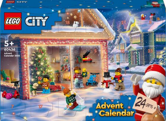 60436 LEGO® City Occasions 2024 metų advento kalendorius