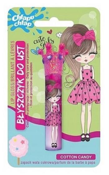 Lip Gloss with crown Cotton Candy 1.8ml
