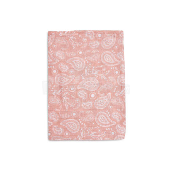 La bebe™ Muslin Paisley Halo Art.536-848-66086 Aukščiausios kokybės muslino veido vystyklai, 1 vnt. (70x70 cm)