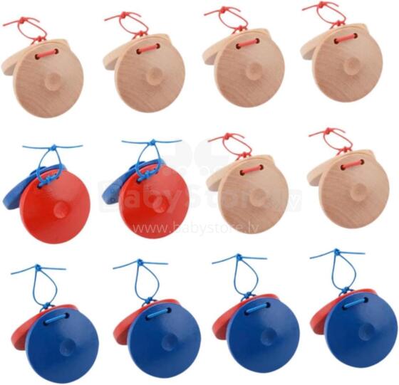 Wooden Castanet Art.22519   kaštonas