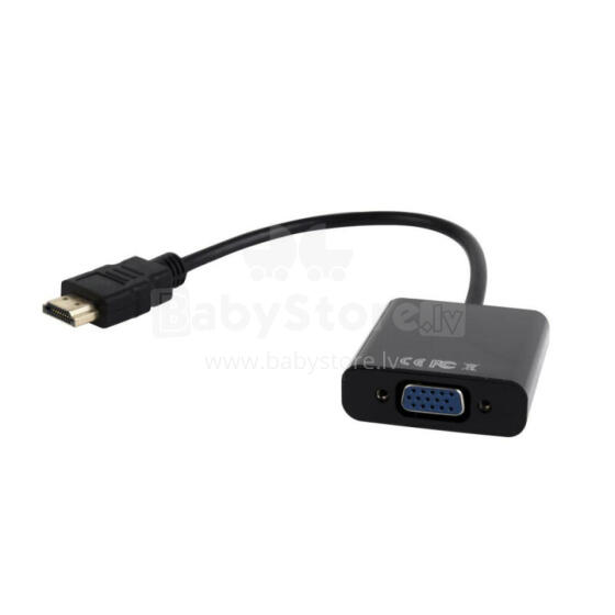 АДАПТЕР ВВОДА-ВЫВОДА HDMI-VGA/A-HDMI-VGA-03 GEMBIRD