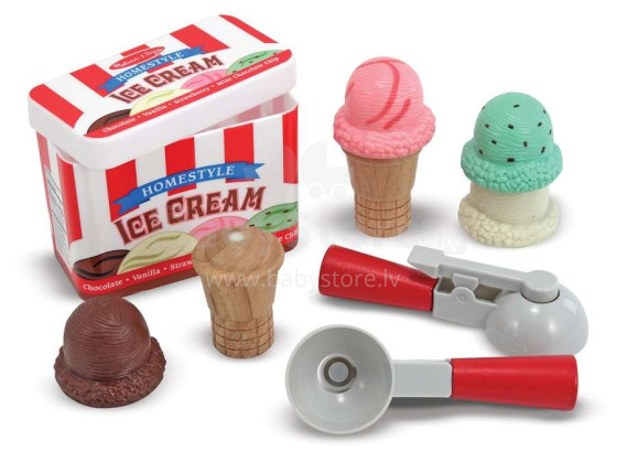 Melissa&Doug Ice Cream Play Set Art.14087 Набор  Мороженное
