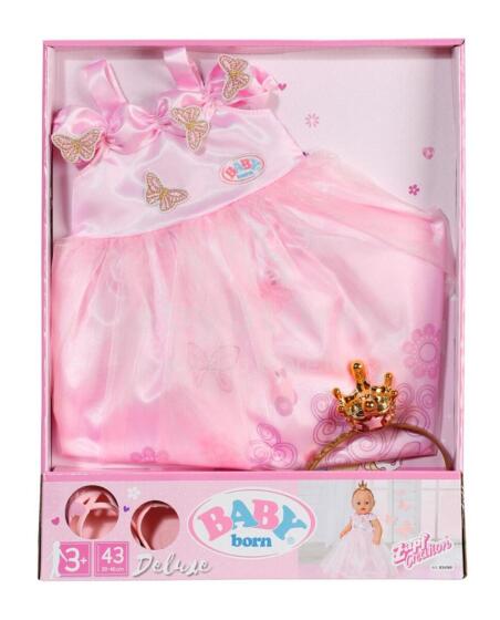BABY BORN riietekomplekt Deluxe printsessi kleit, 43 cm