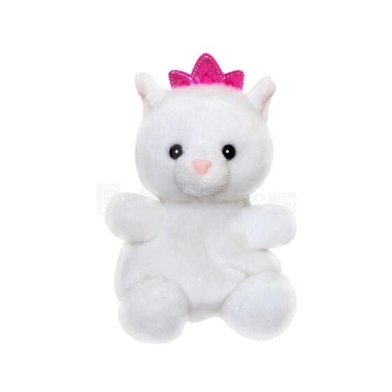 AURORA PALM PALS Pliušinė katytė princesė, 12 cm