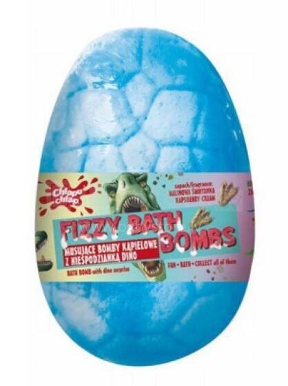 Sparkling dinosaur egg fizzer bubble gum 140g