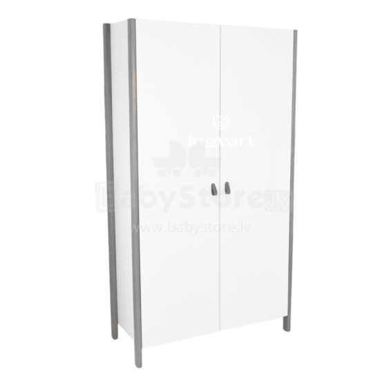 La Bebe™ Scandi Wardrobe Art.227071 White/Grey