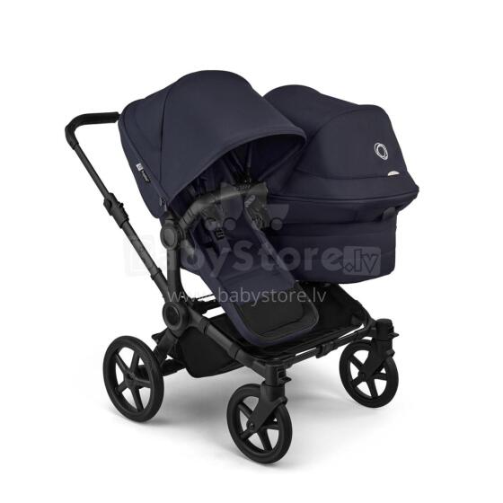 Bugaboo Donkey 6 Double Art.227113 Deep Indigo Kūdikių universalus vežimėlio transformatorius