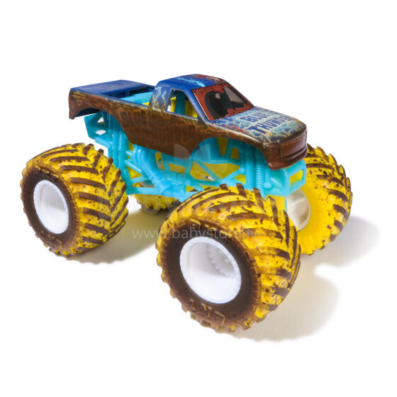MONSTER JAM 1:64 spalvą keičiantis visureigis Mud Blasters, asort., 6072638