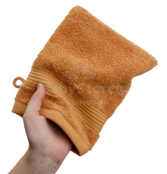 Washing Glove Art.227554 Yellow medvilninei skalbimo pirštinei