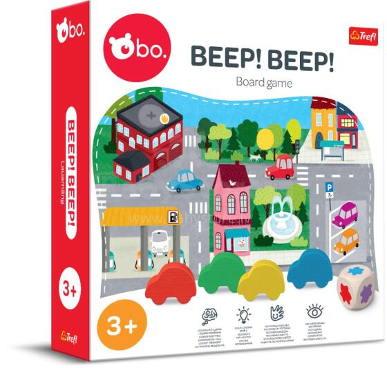 Bo Game Beep Beep Art.227968   Žaidimas „Beep! Beep!"