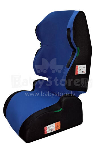 Bebe Basic  Panda Plus Art.16793 Blue raudona vaikiška kėdutė vaikams (15-36 kg)
