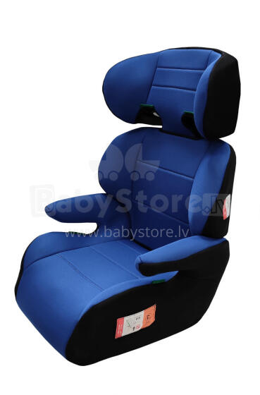 Bebe Basic  Bobby Plus Art.16794 Blue raudona vaikiška kėdutė vaikams (15-36 kg)
