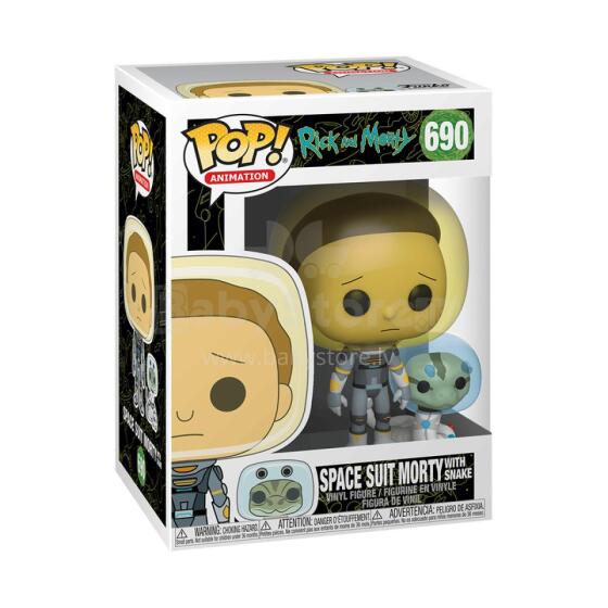 FUNKO POP! Vinilinė figūrėlė: Rick & Morty - Morty (w/ snake)