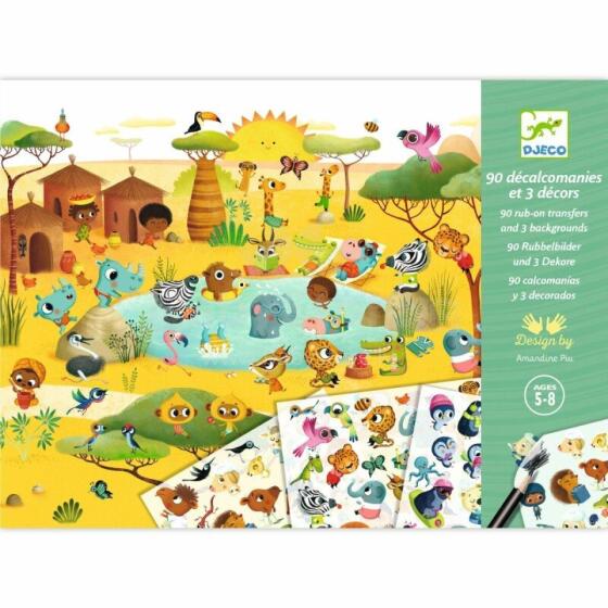 Nutrinami paveiksliukai - Savana, Dykuma, Šiaurės Ašigalis