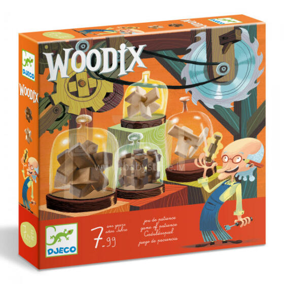 Mokomasis galvosūkių rinkinys - Woodix