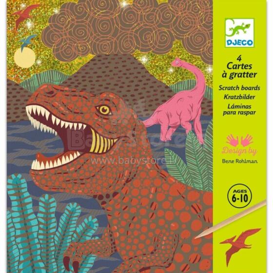 Nutrinamos kortelės - Dinozaurai